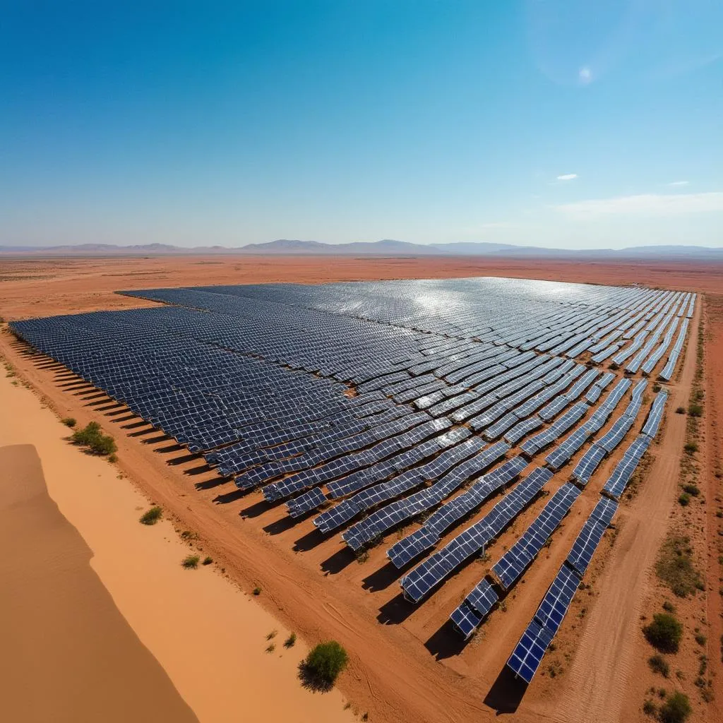 Proyecto de energía solar financiado por InverColombia en La Guajira