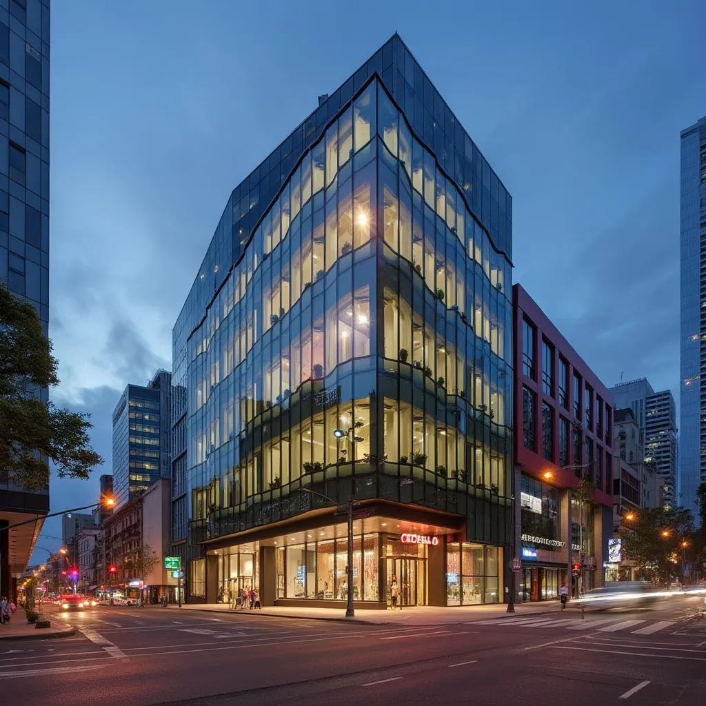 Edificio corporativo en Bogotá