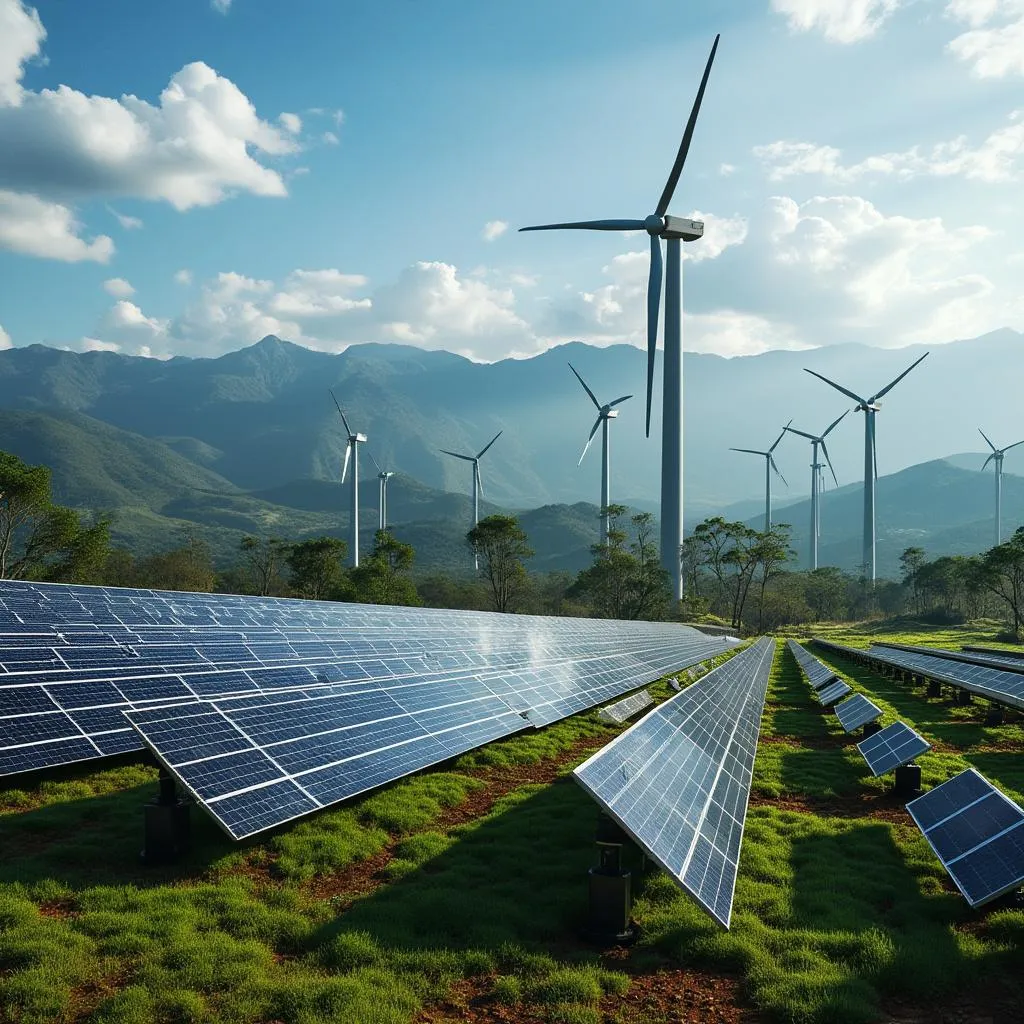 Parque de energía renovable en Colombia