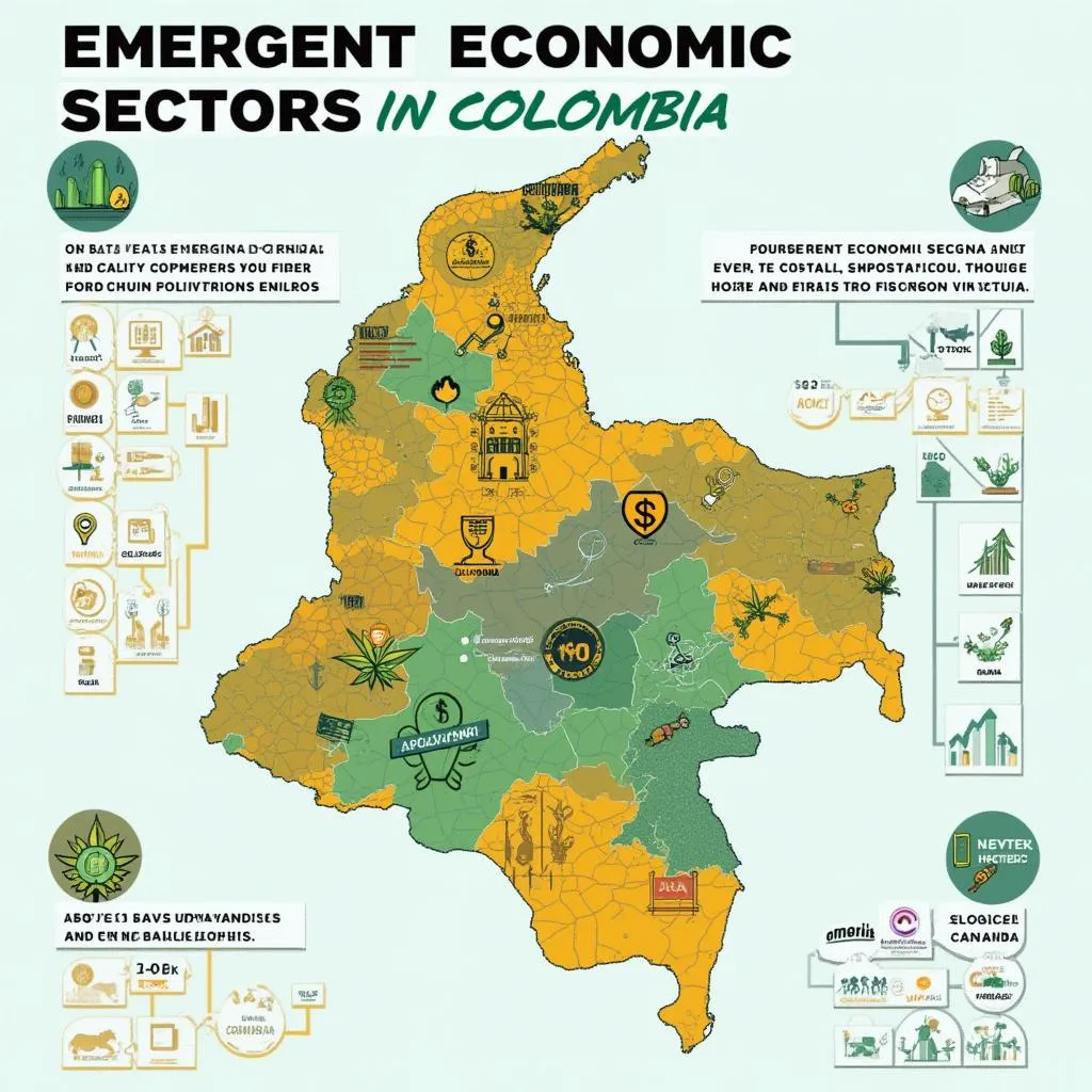 Análisis de sectores económicos emergentes en Colombia